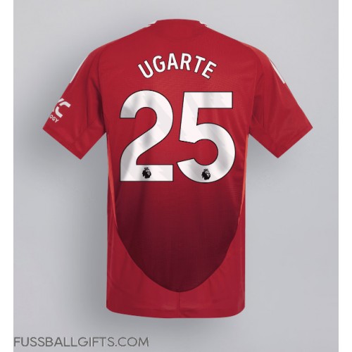 Manchester United Manuel Ugarte #25 Fußballbekleidung Heimtrikot 2024-25 Kurzarm